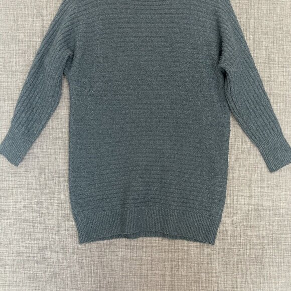 Pink Rose Oversize Sweater Tunic Dress Women’s Extra Small Blue Soft Macy's - Picture 3 of 13